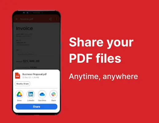 PDF Reader - PDF Converter android App screenshot 0