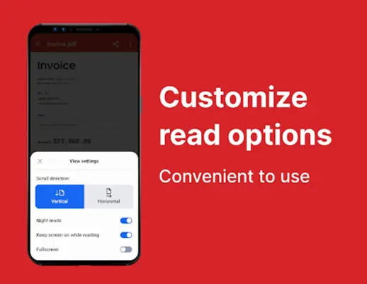 PDF Reader - PDF Converter android App screenshot 2