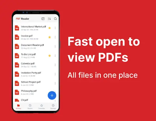 PDF Reader - PDF Converter android App screenshot 4